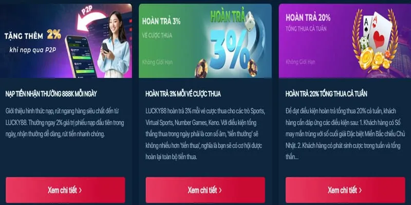 Tận dụng khuyến mãi và ưu đãi tại betcom888